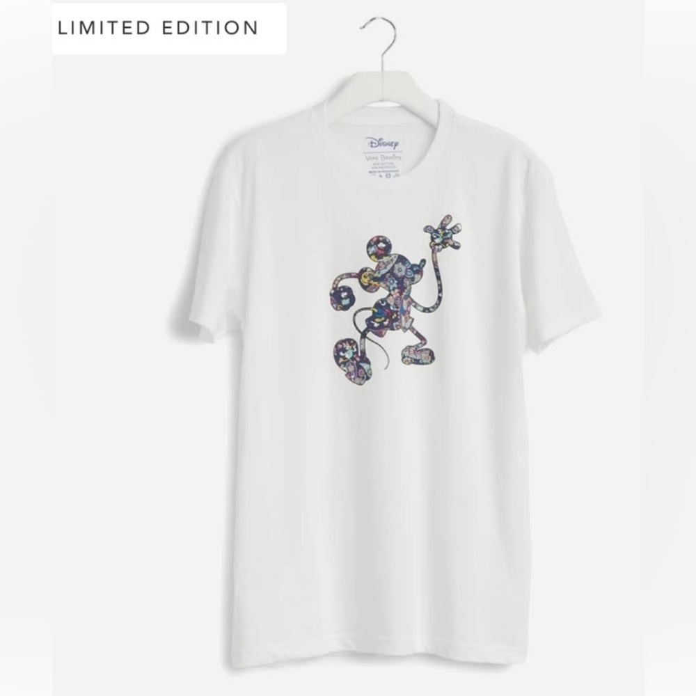 Vera Bradley X Disney Sensational Six Paisley Pattern Mickey Shirt